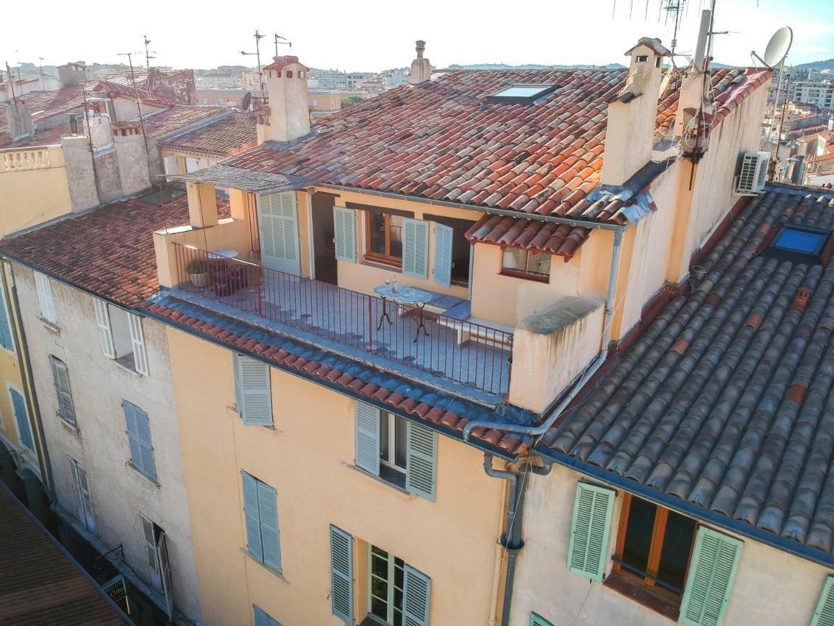 Clt - Unique Duplex & Terrace On The Provencal Market Антиб Екстериор снимка