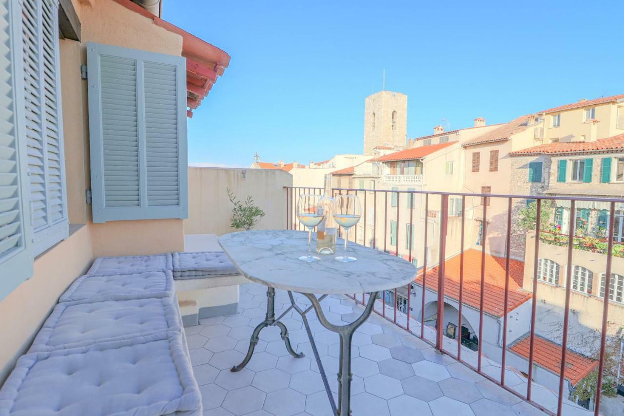 Clt - Unique Duplex & Terrace On The Provencal Market Антиб Екстериор снимка