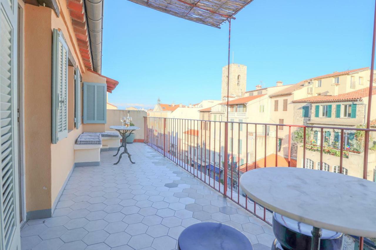 Clt - Unique Duplex & Terrace On The Provencal Market Антиб Екстериор снимка