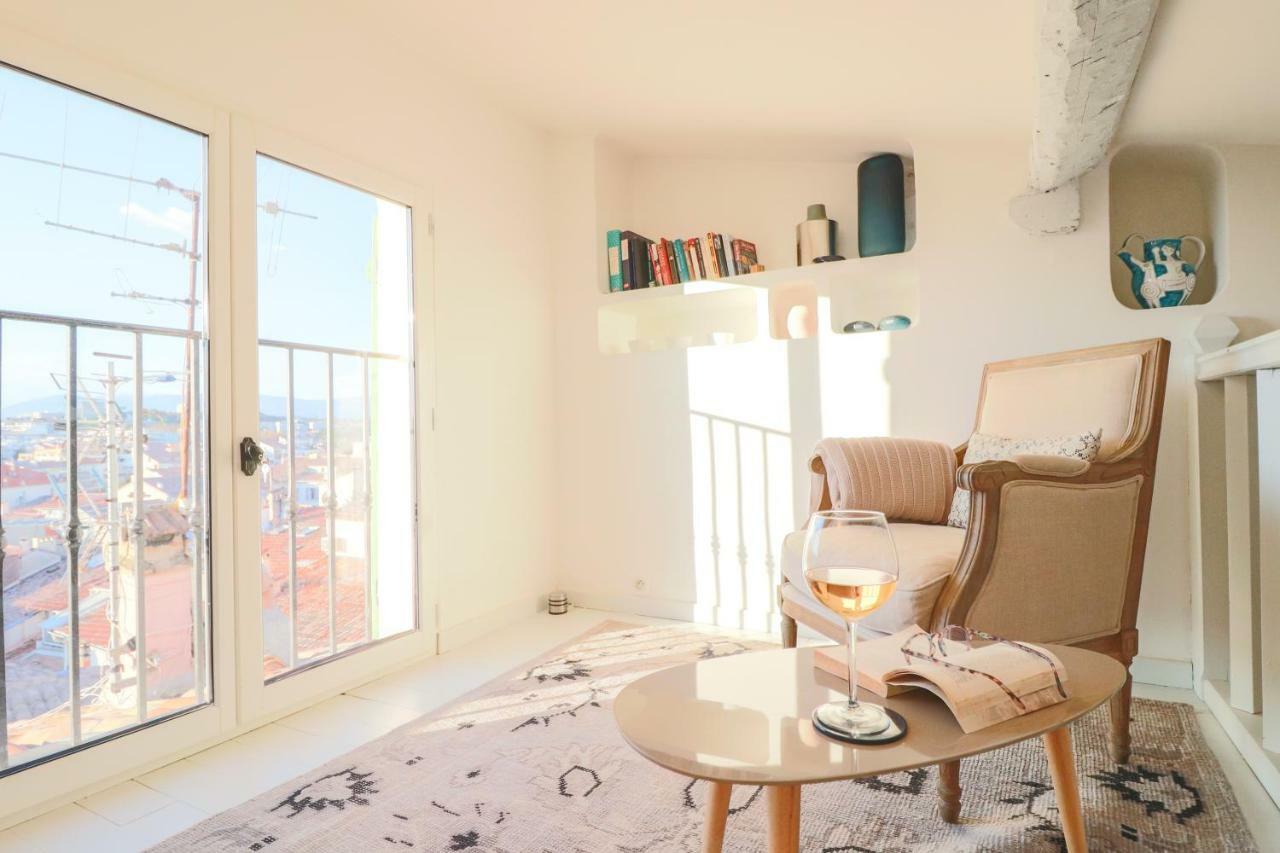 Clt - Unique Duplex & Terrace On The Provencal Market Антиб Екстериор снимка