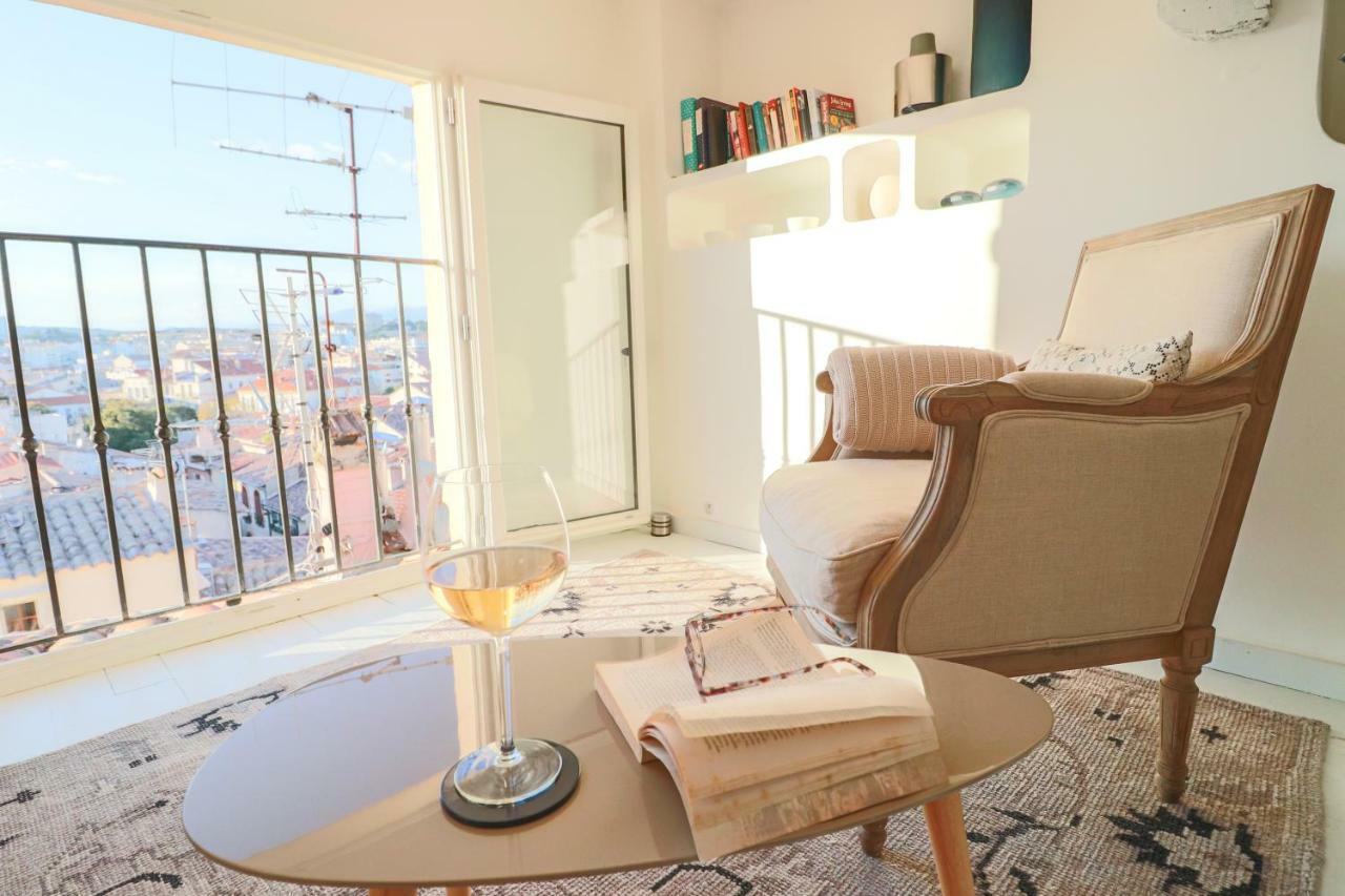 Clt - Unique Duplex & Terrace On The Provencal Market Антиб Екстериор снимка